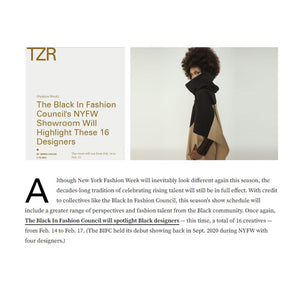 TZR The Zoe Report: The Black In Fashion Council's NYFW Showroom Will Highlight These 16 Designers