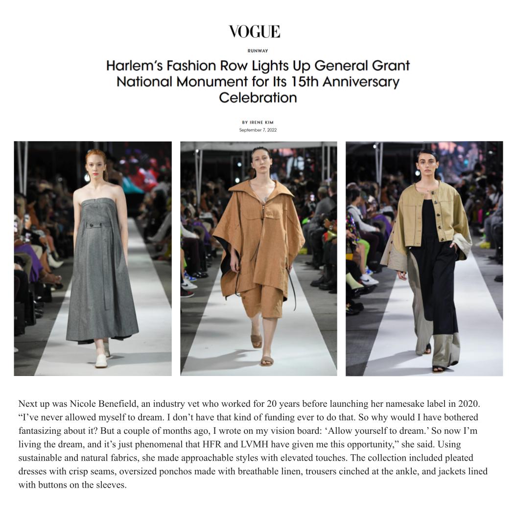 Harlem’s Fashion Row Lights Up General Grant National Monument for Its 15th Anniversary Celebration