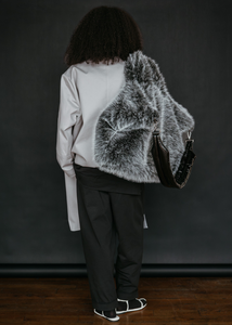 Foxy Bag Grey – NICOLE BENEFIELD PORTFOLIO